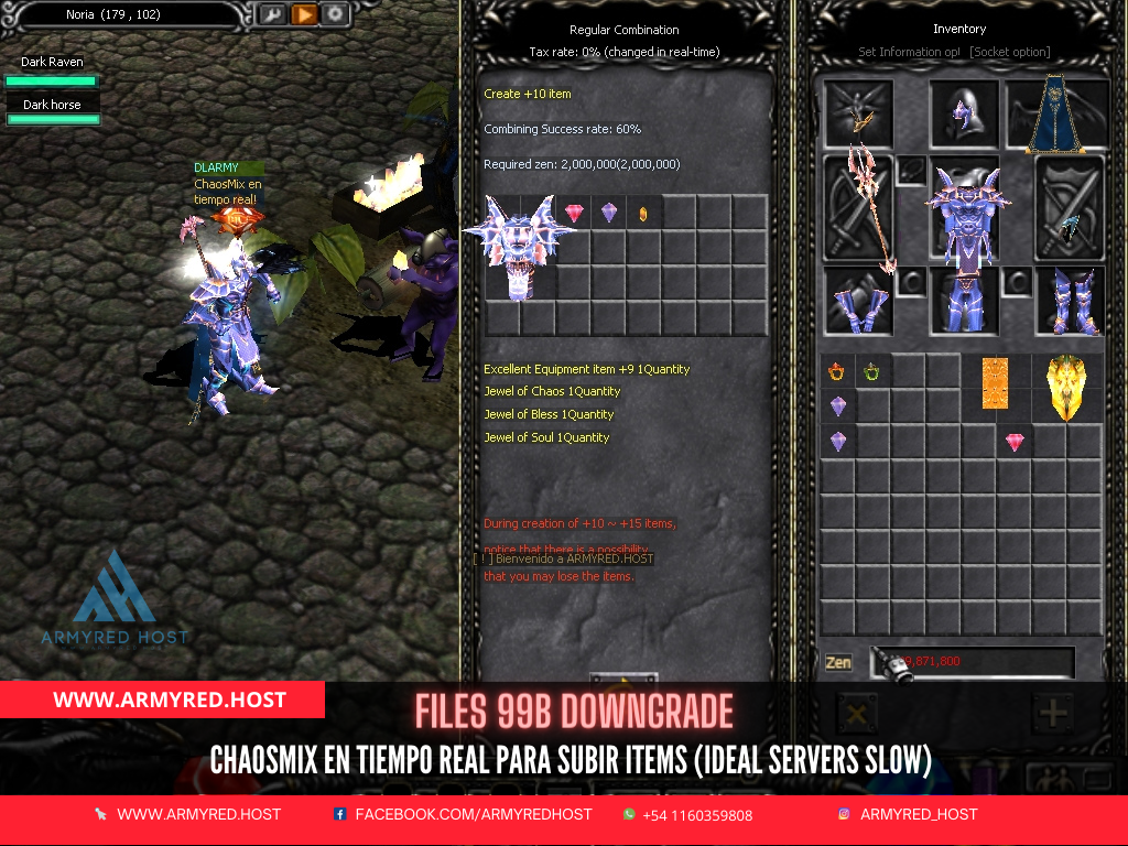 ChaosMix en tiempo real